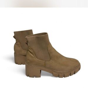 Madden Girl Tan Ankle Booties